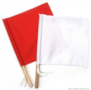Shinpan flags - photo by e-bogu.com.